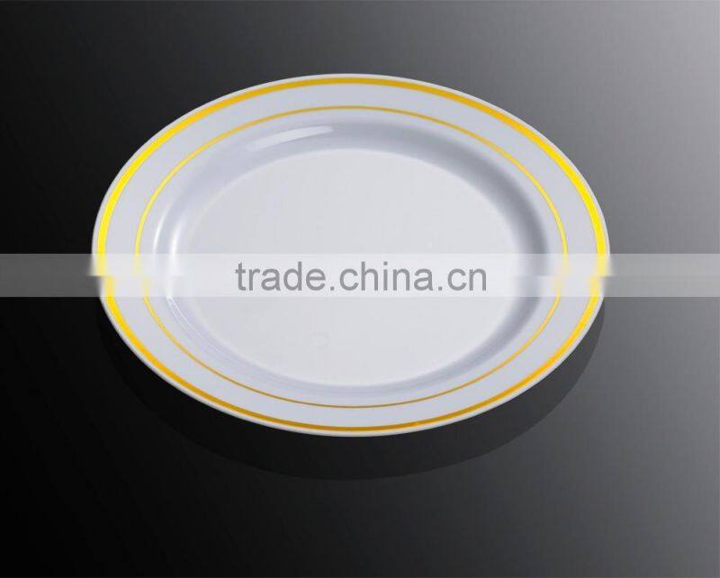 9"Plastic Round Disposable Dinner Plate