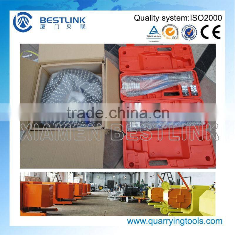 Long lifetime Concrete Cutting Diamond Wire Rope