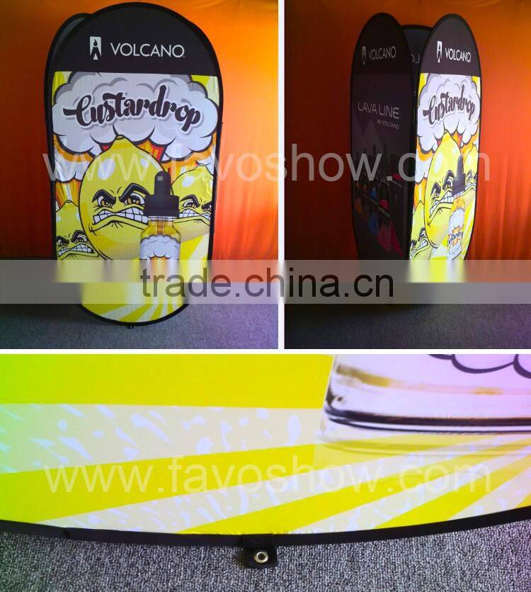 Free Shipping Customized Event Advertising Pop Up Banner Display