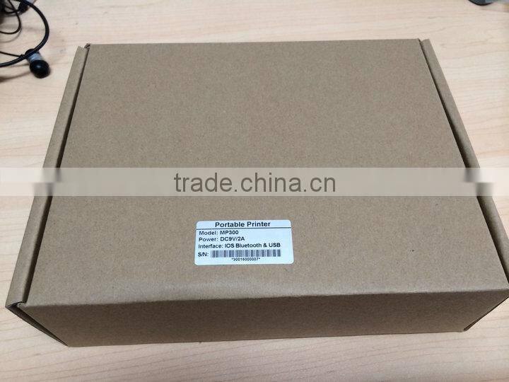 Factory price mini bluetooth mobile thermal printer