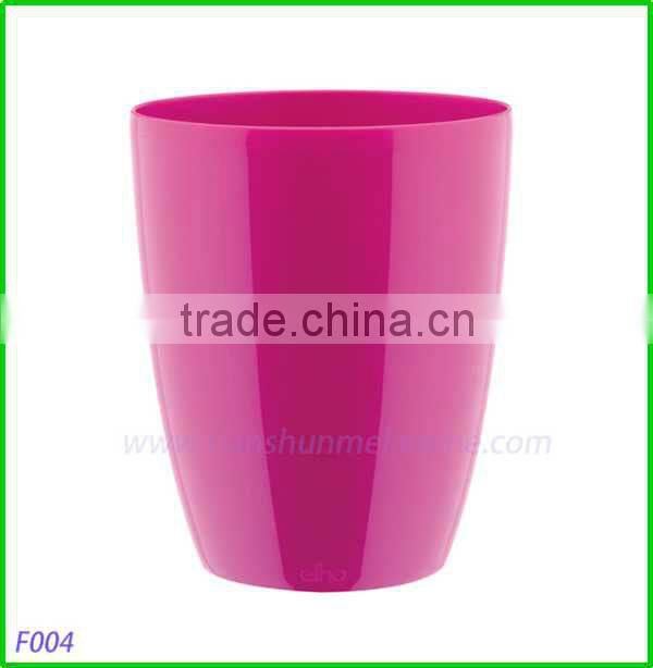 Plastic flower pot, decorative tabletop flower pots