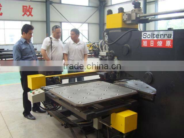 China Supplier CNC Punching Drilling Machine for Steel Plate CPD100