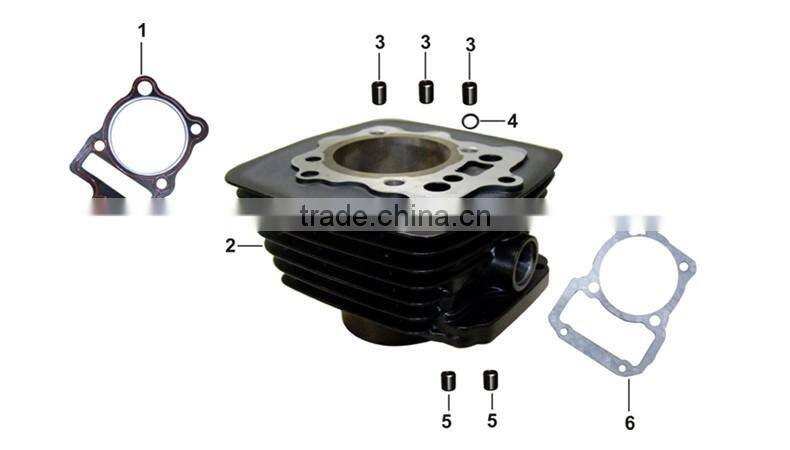 High performance motorcycle cylinder gasket