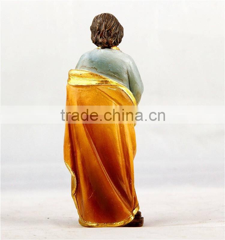 St Joseph with baby Jesus veronese religious statue in custom size