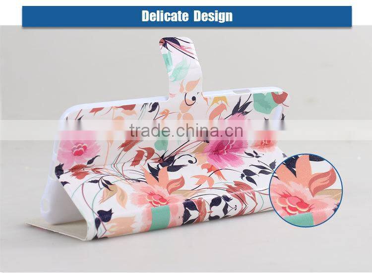 LZB factory price hot selling stand flip cover for Blackberry z3 leather case