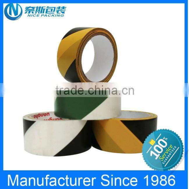 Red and white hazard reflective warning tapes/reflective arrow tape
