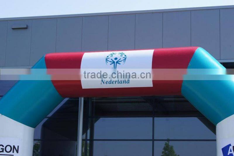 inflatable unive arch /inflatable line arch/pvc material arch