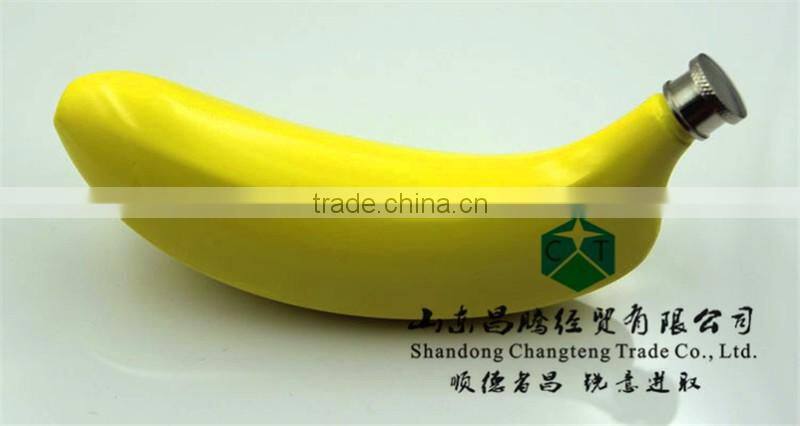 5 Oz Banana Shake Wine Set Simulation Imitation Items Of Fruit Green Paint Wine KTV Bar Home Furniture