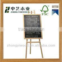 hot selling FSC&SA8000 handmade wooden easel stand for wholesale