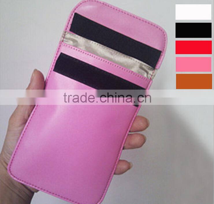 Custom leather RFID Shielding Cell Phone case