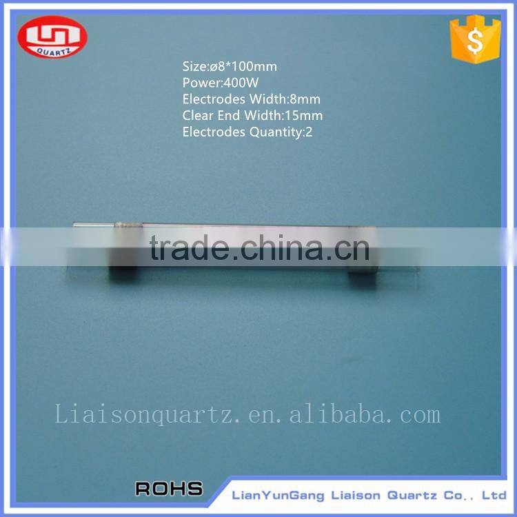 Isolation of water and electric quartz heating glass tube