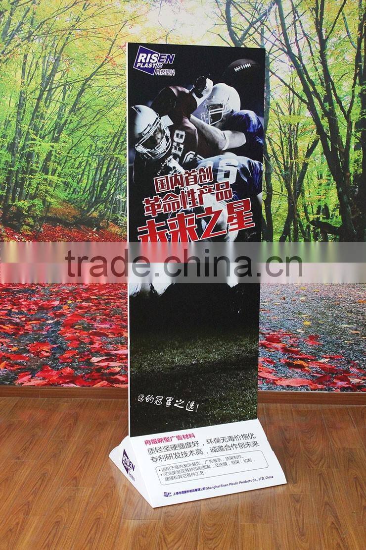 New design 20mm thick styrene foam board exquisite advertising strong 3F Stand Boards
