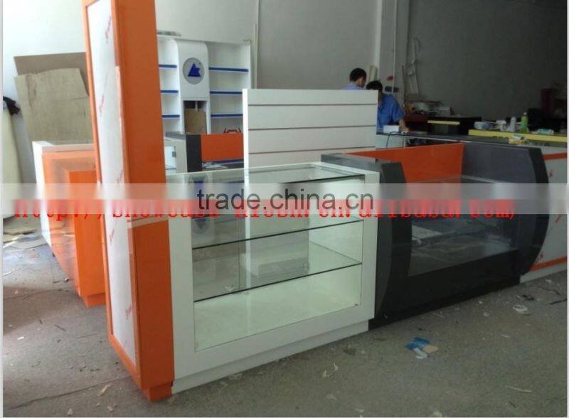 Cell phone accessories kiosk& cell phone kiosk in shopping mall.