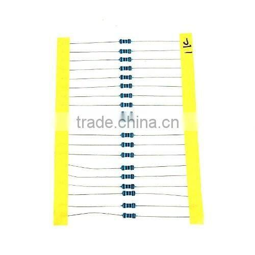 Hot sale 1280pcs 64 Values 1 ohm - 10M ohm 14W Metal Film Resistors Assortment Kit Assorted Set Low noise