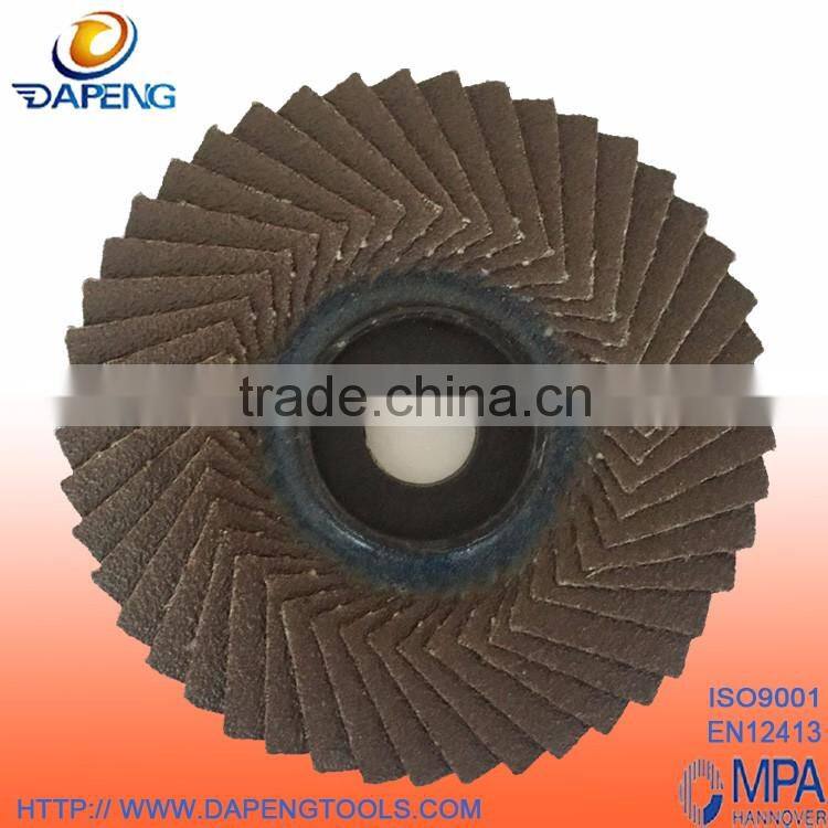 High Quality 4" Flexible Abrasive Flap Disc