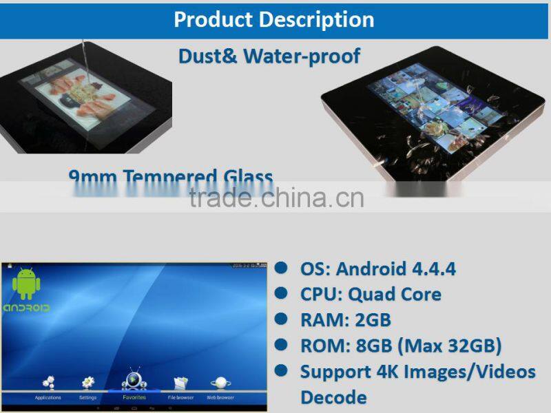 EKAA 42inch Interactive Restaurant touch screen table