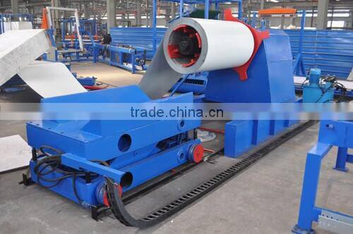 advanced new type Simple decoiler for C/Z/U purlin roll forming machine