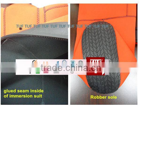 Custom Universal Adult Cold Water Survival Neoprene Immersion Suit