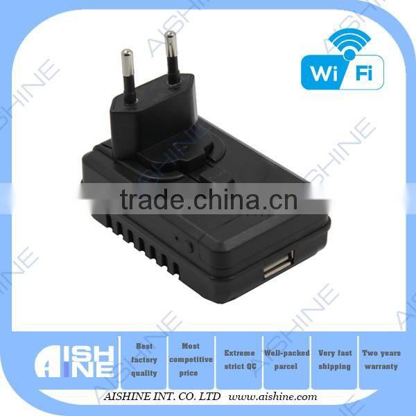 AC adapter dvr hidden camera with video input and the ability to power your camera