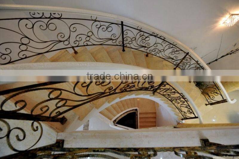 steel pipe stair handrail