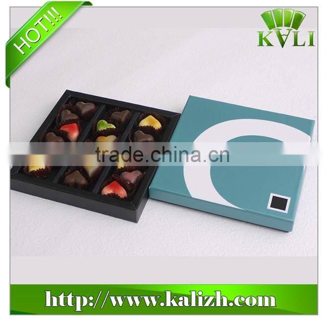 Hot sell fancy chocolate box luxury
