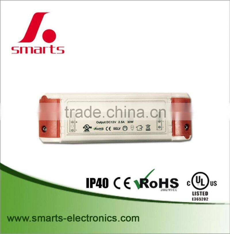 Best price and High quality 24volt 30W led power supply
