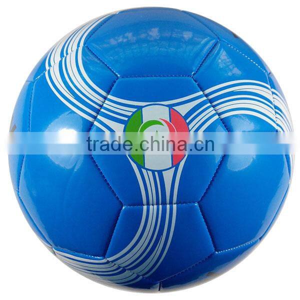 Custom soccer ball/ cheap PVC promotional soccer ball factory