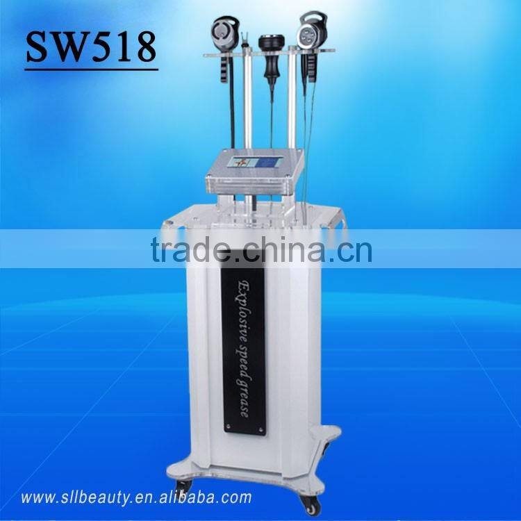 Multifunction Ultrasonic Cavitation+RF +Vacuum Liposuction Body Shaping Machine