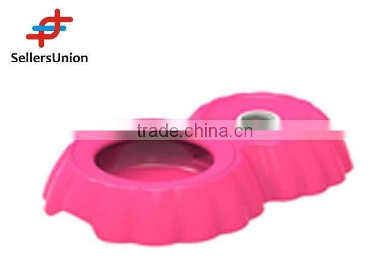 2015 best selling 320*226*64mm 280g pp fresh material pet drinking feeder