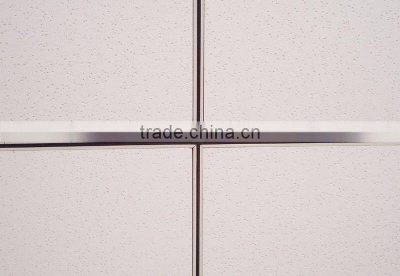 PVC Laminated Gypsum Ceiling Board/Tiles with Ceiling Tee Grids