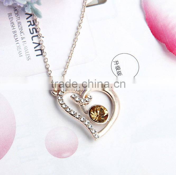 2014 Fashion Trend Elegant Dream Chasers Pendant Sapphire Necklace