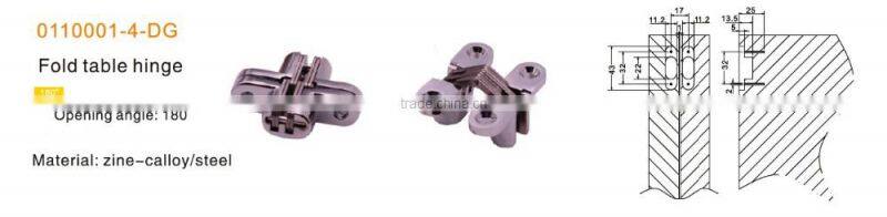 hot sell concealed folding table hinges