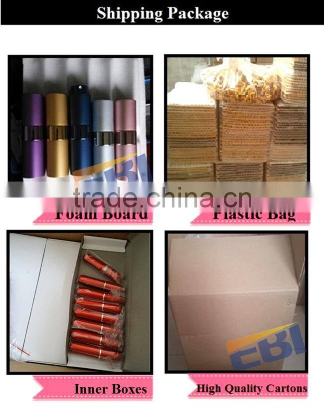 10ml Empty glass aluminum roll on bottles