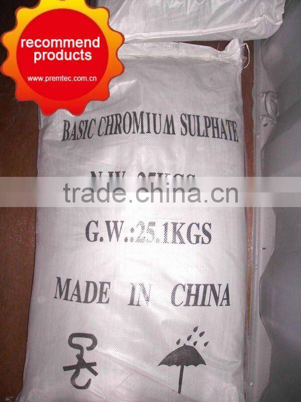 Basic Chrome Sulphate chrome powder for Wet Blue