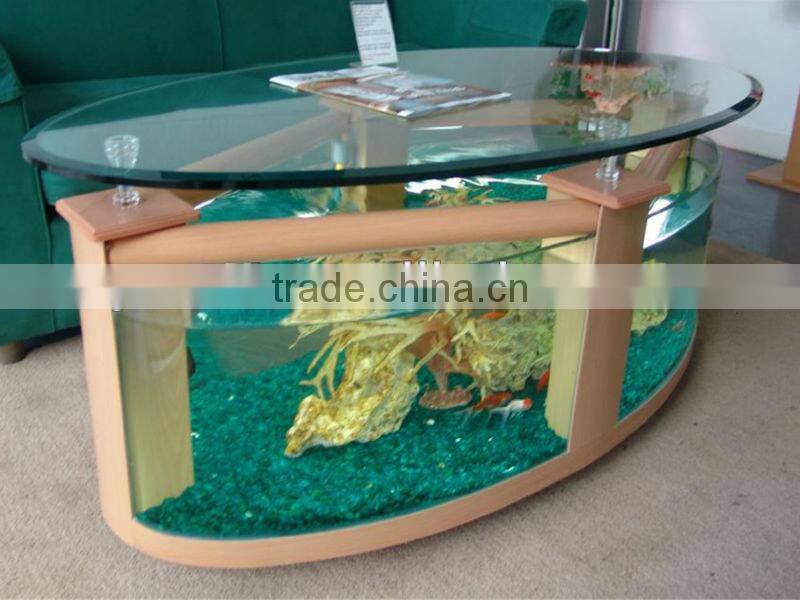 Fish tank-coffee table, coffee tank aquarium,make aquarium coffee table