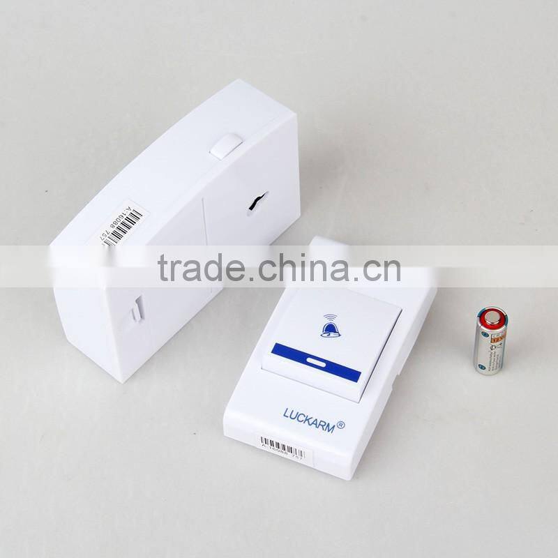2016 China New Style Smart Wireless Remote Control Doorbell with Music Song Doorbell