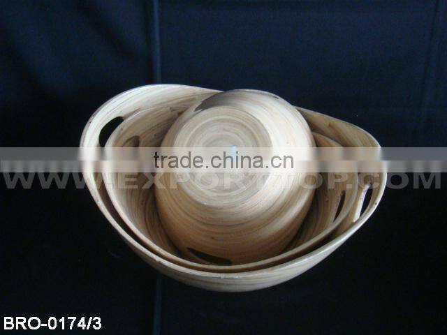 Best manufacturer of Bamboo Bowls / Press Bamboo from Vietnam( Skype: July.etop)