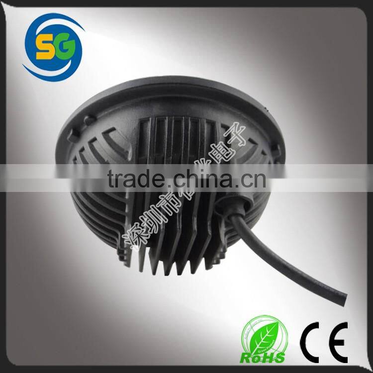 36W Epistar LEDs IP67 offroad truck light round led auto light