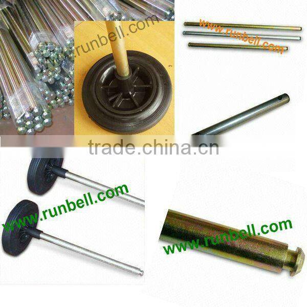 rubber trash garbage can bins solid wheel