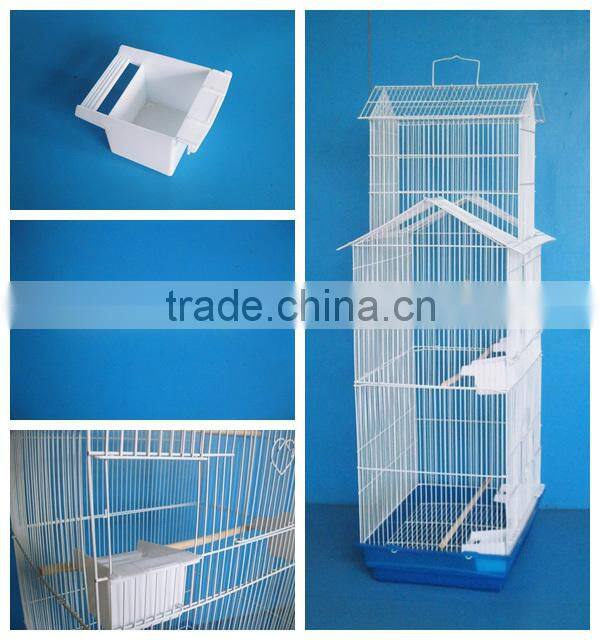 large wire double top bird cages