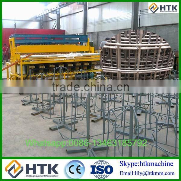 Water cooling Welded wire mesh fence panel machine in 6 gauge