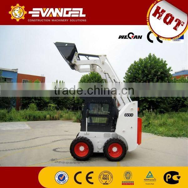 650Kgs Skid Steer Loader China Brand Wecan WT650D
