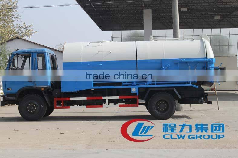 High pressure vacuum suction truck,vacuum and pressure truck 6-8cbm Euro IV engine