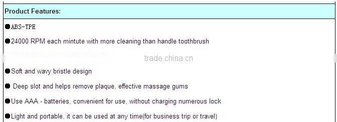 Industrial toothbrush