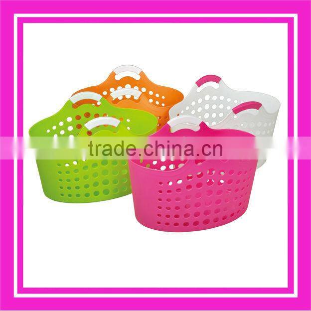 plastic laundry basket