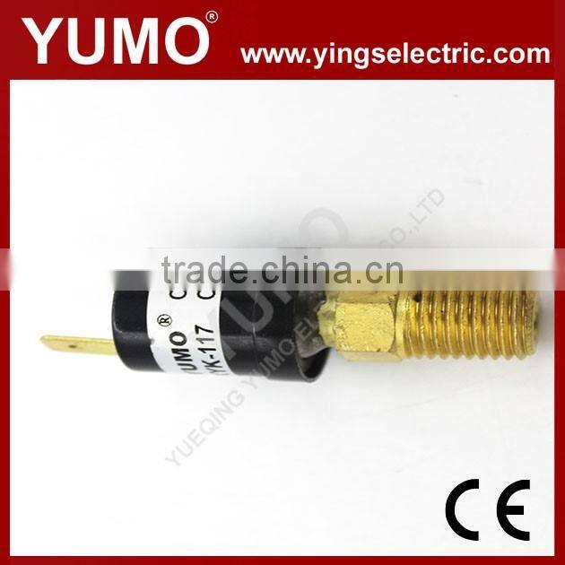 YUMO XYK-117 pressure switch 120 PSI ON 150 PSI OFF Screw thread 1/4 NPT pressure switch