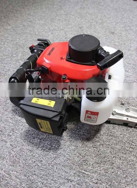 Long pole gasoline hedge trimmer