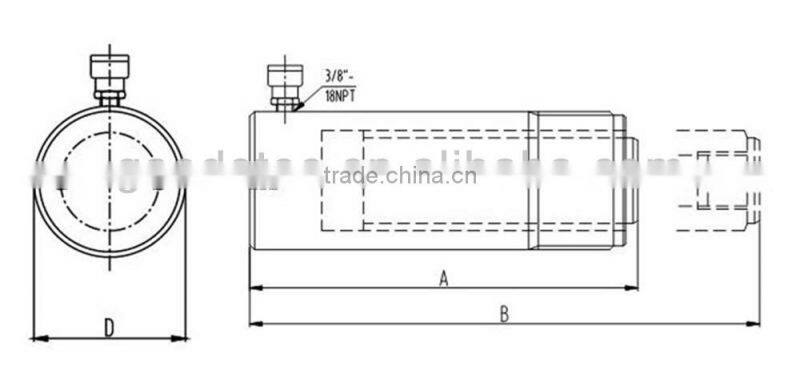 Fine Quality Hydraulic Standard Single-Acting Cylinders