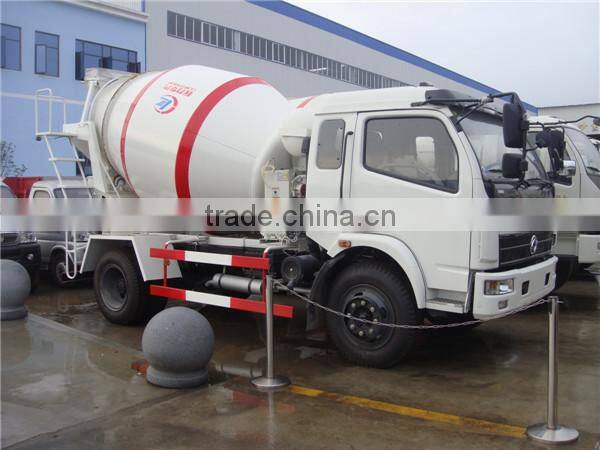 Chengli factory sale 4m3 dongfeng 4x2 mini truck concrete mixer