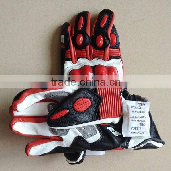 special design protection motor bike gloves leather motorcycle gloves